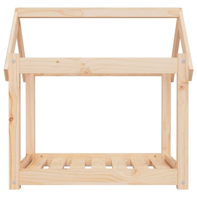 vidaXL Legowisko dla psa, 71x55x70 cm, lite drewno sosnowe