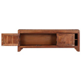 vidaXL Szafka pod TV, 120x30x40 cm, lite drewno akacjowe