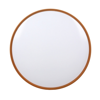 Montana Lampa sufitowa plafon czarny+biały+złoty 24w led 40 cm klosz biały