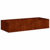 Doniczka Rusty 200x80x40 cm Stal nierdzewna