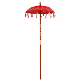 Baliński Parasol Czerwony 125 x 125 x 260 cm