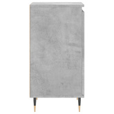 vidaXL Komoda, szarość betonu, 40x35x70 cm, materiał drewnopochodny