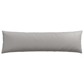 Poduszki na sofę 2 pcs Szary chmur 145 x 40 cm tkanina