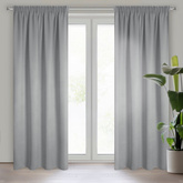 Zasłona Carlo srebrna 130x300