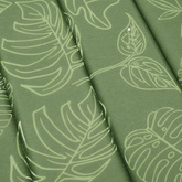 vidaXL Poduszka na leżak, wzór w liście, tkanina Oxford