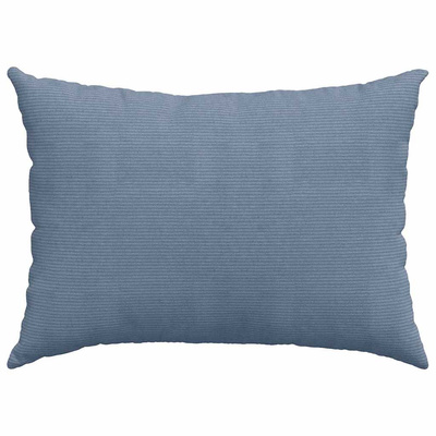 Poduszki na sofę 2 pcs Niebieski 70 x 50 cm Tkanina sztruksowa