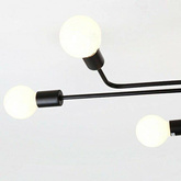 Lampa sufitowa żyrandol plafon pająk 8 ramion xloft