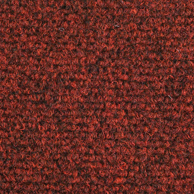 Maty na schody samoprzylepne 15 szt. 76x20 cm Bordowo-czerwone prostokątne