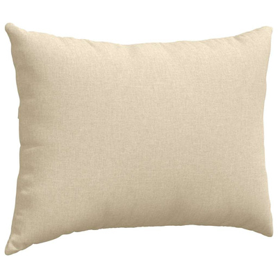 Poduszki na sofę 2 pcs Kremowy 70 x 50 cm tkanina