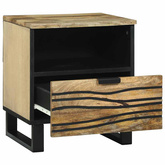 Szafka Nocna 2 szt. naturalny 40 x 33 x 46 cm