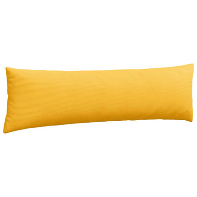 Poduszki na sofę 2 pcs Jasnożółty 145 x 40 cm