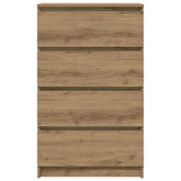 Komoda Artisan Dąb 60x35x98,5 cm Drewno klejone
