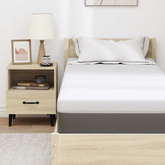 Materac topper z pianki pamięciowej 80 x 200 cm Thick Miękki