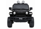 Auto na Akumulator Jeep Rubicon Światła LED MP3 Pilot 4x4 Czarny