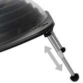 Solarny podgrzewacz basenowy, 75x75x36 cm, HDPE, aluminium