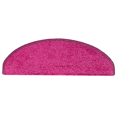 Maty na schody 15 szt. 65x21x4 cm różowe półokrągłe duże