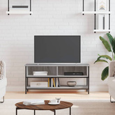 vidaXL Szafka pod TV, szary dąb sonoma, 100x35x45 cm