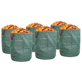 Torby na odpady do ogrodu 12 pcs Zielony 66 x 66 x 83,5 cm