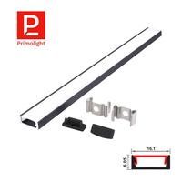 PrimoLight Profil aluminiowy LED anodowany slim czarny