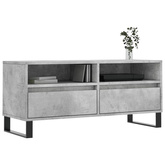 vidaXL Szafka pod TV, szarość betonu, 100x34,5x44,5 cm model standard