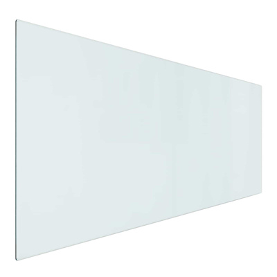 Szklana płyta kominkowa przezroczysty 120 x 50 cm Szkło