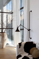Lampe Gras N214 Kinkiet Czarny Matowy