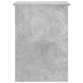 vidaXL Biurko, szarość betonu, 100x55x75 cm, materiał drewnopochodny