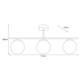 Lampa sufitowa K-5422 z serii REA