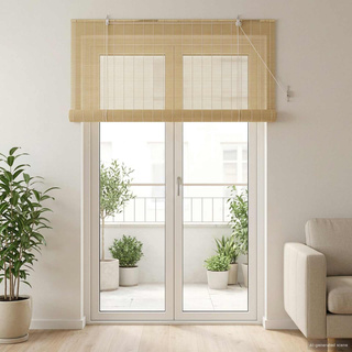 Roleta naturalny 130 x 220 cm Bambus