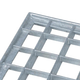Ruszt srebrny 50 x 35 x 2 cm Stal ocynkowana na gorąco