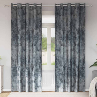 Zasłony z weluru 2 pcs Srebrnoszary 260 x 140 cm Aksamit