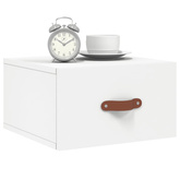 vidaXL Wisząca szafka nocna, biała, 35x35x20 cm model standard