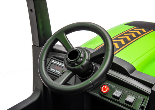 Traktor Na Akumulator A011 24V Zielony