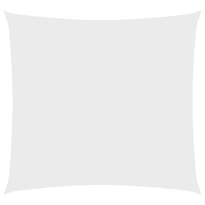 Żagiel ogrodowy, tkanina Oxford, kwadratowy, 2,5x2,5 m, biały