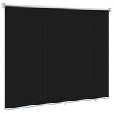 Roleta zewnętrzna 90% blokada UV Czarny 200 x 140 cm HDPE