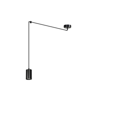 Lampa wisząca  TRAKER 1 BL/BLACK