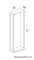 Lampa ogrodowa stojąca FLS-750