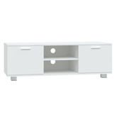vidaXL Szafka pod TV, biały, 120x40,5x35 cm, materiał drewnopochodny