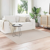 Dywany pokojowe Kwadrat FARO Kremowy 200 x 200 cm Poliester