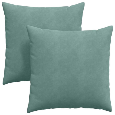Poduszki na sofę 2 pcs Zielony morski 80 x 80 cm
