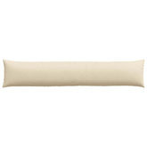 Poduszki na sofę 2 pcs Kremowy 200 x 40 cm tkanina