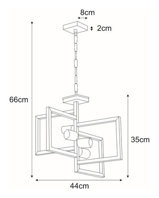 Lampa wisząca K-4036 z serii LAVAYA KAJA