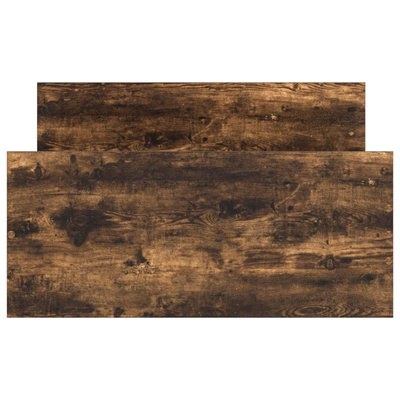 Ramka łóżka Dąb wędzony 80 x 200 cm Drewno inżynieryjne