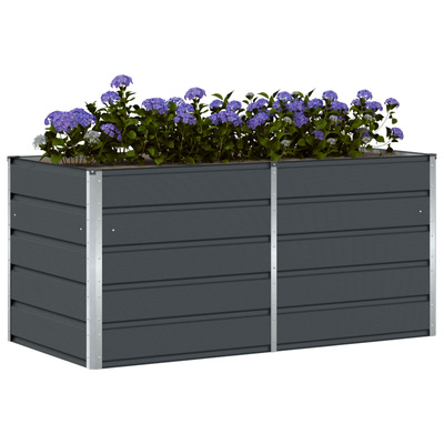 Donica Antracyt 160 x 80 x 75 cm Stal