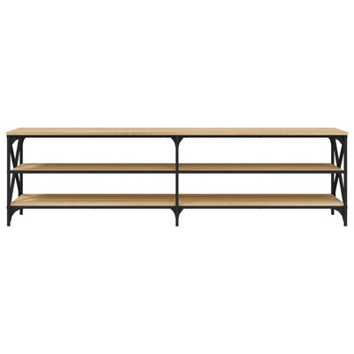 vidaXL Szafka pod TV, dąb sonoma, 180x40x50 cm materiał drewnopochodny