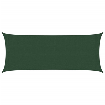 Żagiel przeciwsłoneczny, 160 g/m?, ciemnozielony, 2x4,5 m, HDPE