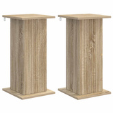 Stojak na rośliny 2 pcs dąb Sonoma 30,5 x 30 x 60,5 cm