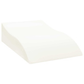 Poduszka na nogi Szary 68 x 40 x 18 cm Pianka PU