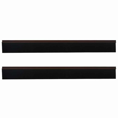 Szczotki uszczelniające do drzwi samoprzylepne 2 szt. 100 cm