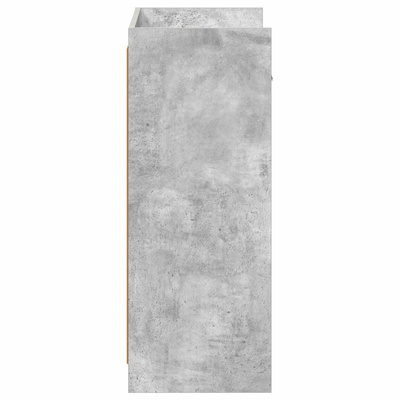 Szafka na buty z szufladą Betonowy szary 48 x 36 x 92 cm